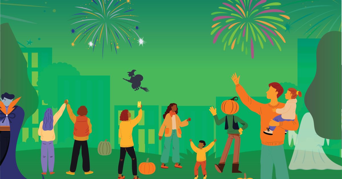 Enfield Town Park Fireworks